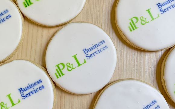 Logo & customer appreciation cookies by Trinity Baking Co