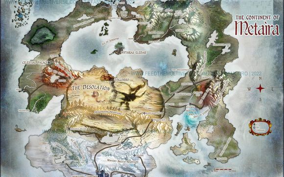 Map illustration commission by Feed the Multiverse Custom Cartography ...