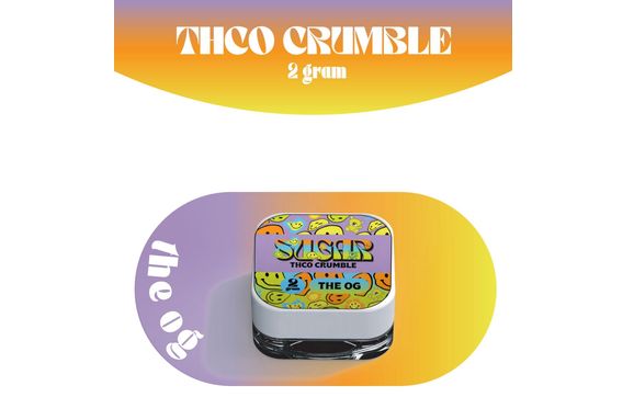 Sugar THC-O Crumble “The OG” 2g by Trippy Sugar in Costa Mesa, CA