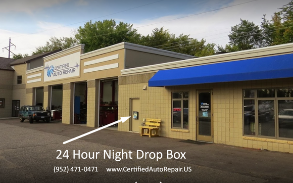 After Hour Drop-Off by Certified Auto Repair
