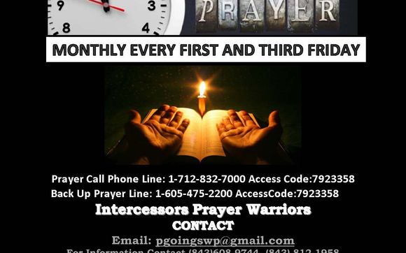 MIdnight Prayer Call by Patricia W-Goings 