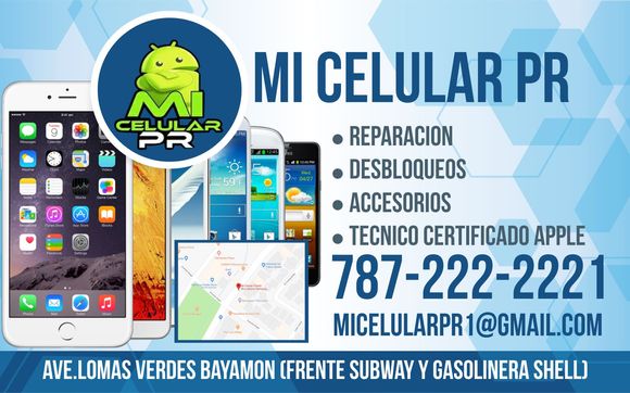 Reparacion Celulares iPhone Samsung by Mi Celular PR
