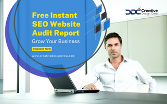 FREE Instant SEO Website Audit Report  by Creative Design Crew