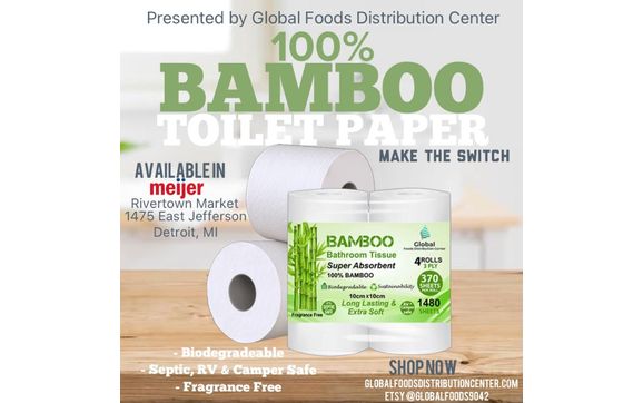 100% BAMBOO - ALL-Natural Toilet Paper! by Bamboo Toilet Paper Company ...