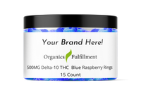 500mg Delta-10 THC Gummy Rings by Organics Fulfillment