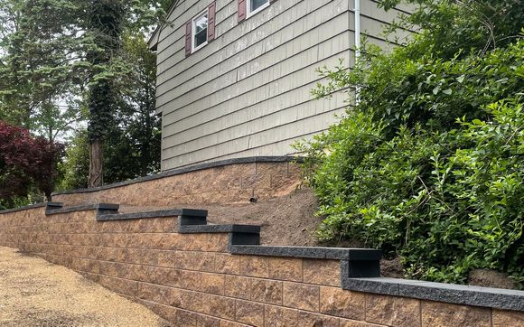 Retaining Walls by Ernest & Sons General Construction Paving And ...