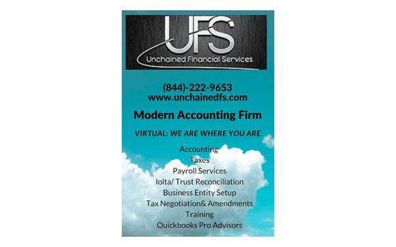 Services by Unchained Financial Services Inc 