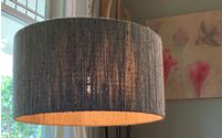Custom made hanging light by Michèle Loren Artist