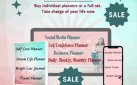 Digital resources like digital invites, planners, eCourses, Social media templates, eBooks etc. by Nubeginning