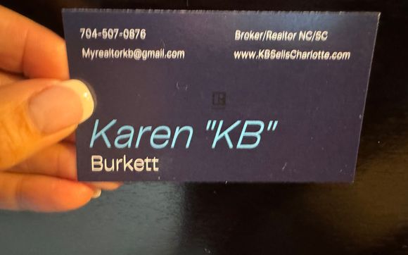 Broker/Realtor NC/SC by Karen Burkett 