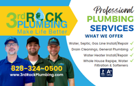 Water Filtration / Softeners by 3rd Rock Plumbing, LLC