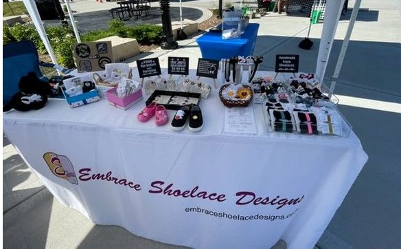Embroidery Services and Personalized Products by Embrace Shoelace Designs and Embroidery Service