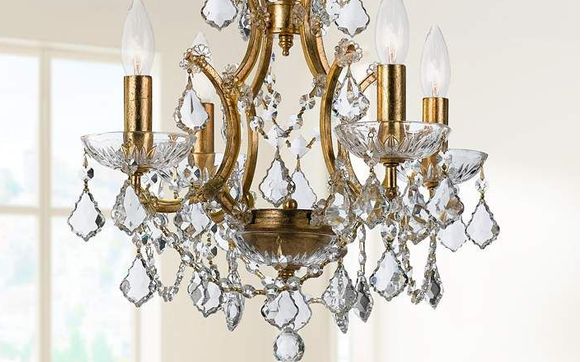Chandelier Crystal Cut Glass Prisms by Crystallized Luxe LLC