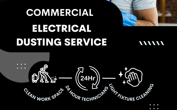 Commercial Electrical Dusting Service by All Tapz Electric