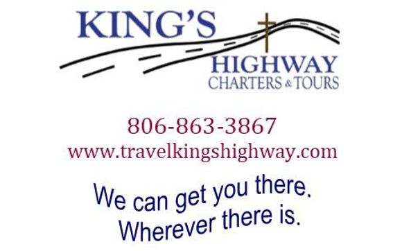 Charter Bus transportation by King's Highway Charters and Tours