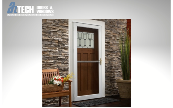 ALUMINUM STORM DOORS by Aztech Doors & Windows in Burlington, ON ...