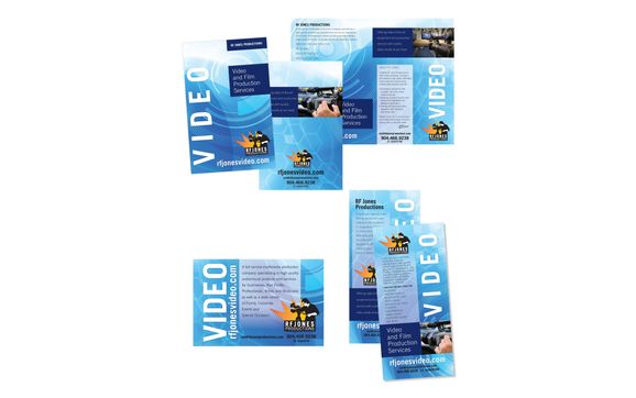 Brochure design(s) and card for your new business by Sandra Schultz Design: www.sandraschultzdesign.com
