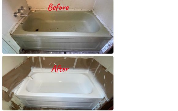 Tub, Tile and Countertop Reglazing by Custom Reglazing