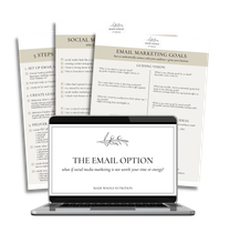 The Email Option: Webinar + Worksheets by Made Whole Nutrition