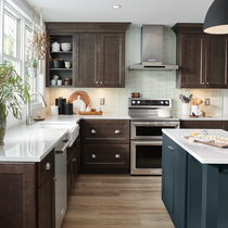 Ready for a new fall/winter kitchen?  Your Not too Late!  by Silver City Stone Cabinetry and Tile