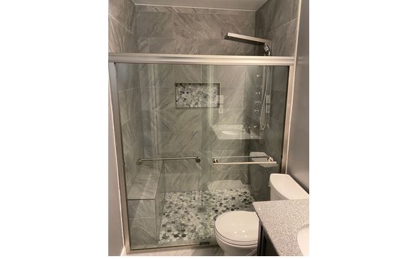 Tub & Shower Tiles and Installation by FRES Construction