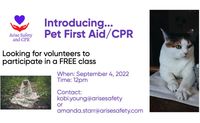 Pet First Aid/CPR by Arise Safety and CPR
