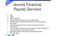 Affordable Payroll Services  by Accountant - Bookkeeping Nonprofit Accountant - For-Profit Accountant