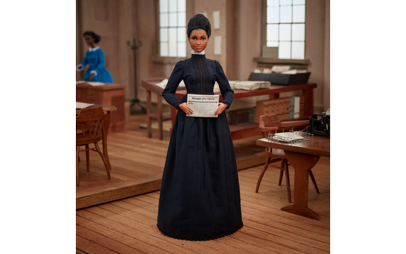Ida B. Wells Barbie Doll by Black Dolls Matter in Philadelphia, PA
