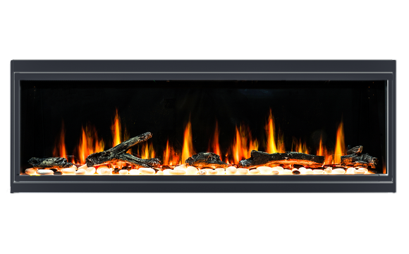 Latitude 45” Smart Built-in Electric Fireplace Wifi Enabled by Litedeer Homes | Litedeer Fireplaces