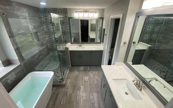 Tub & Shower Tiles and Installation by Texas Element Construction in ...