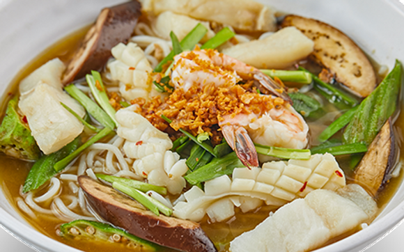 Vermicelli Noodle in Shrimp Paste Soup by TorontoPHO.com Toronto