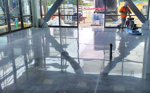 Concrete Polishing by Godina Construction, Inc.