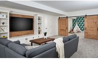 Basement & Attic Finishing by JULIE KAY Design