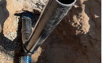 New sewer lateral replacement  by Pure water plumbing and rooter inc