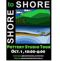 Shore to Shore Pottery Studio Tour by Esther Drone Pottery