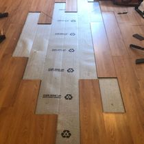Laminate Flooring Installation by J.M.H. Contracting LLC “A Square Above The Rest”