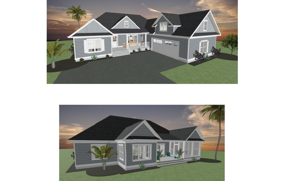 Color 3D Design Drawings of your home or business! by Dolphin Cabinet Designs
