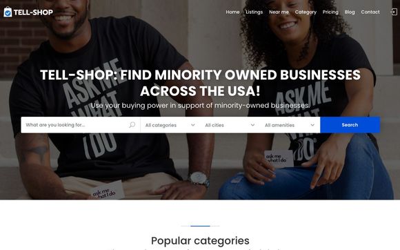 Tell Shop: A Digital Directory of Minority Businesses by Tell Shop App
