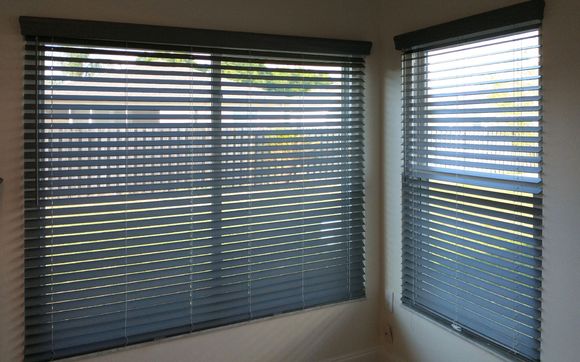 Fauxwood blinds by The Blind Shack of Central Florida in Lakeland ...