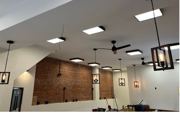 Coffee shop by Mendez Electrical Services, LLC