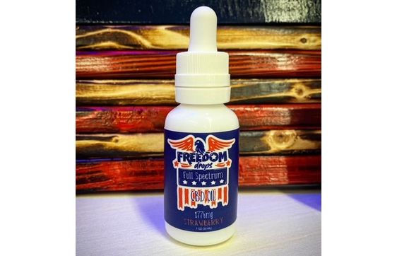 Freedom Drops Full Spectrum CBD 1776mg by Lake Norman Hemp Co.