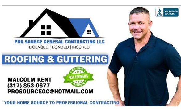 Roofing and guttering by Pro Source General Contracting LLC
