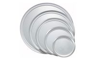 Wide-Rim Aluminum Pizza Pans by Vancouver Restaurant Supply - VRS