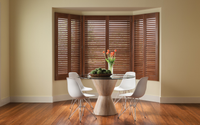 Wood Shutters by All American Blind Co