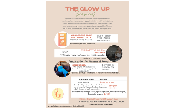 The Glow Up Services by Glow Getter Studio LLC ( Glow Getter by Krissy)