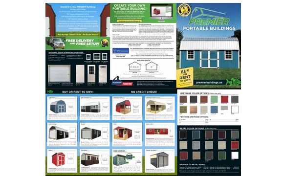 Premier Portable Buildings  by Equipment Connections LLC