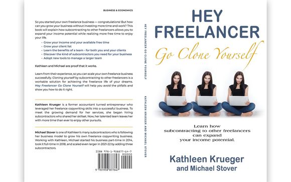 Hey Freelancer Go Clone Yourself Book by Crafter of Words LLC