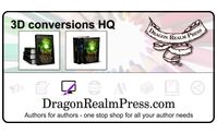 3D Book Cover Conversions HQ by Dragon Realm Press