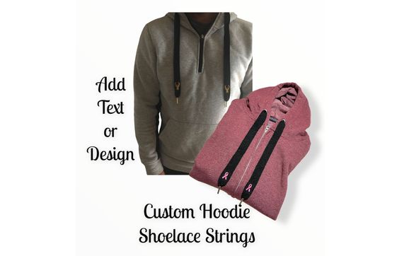 Custom hoodie outlet string