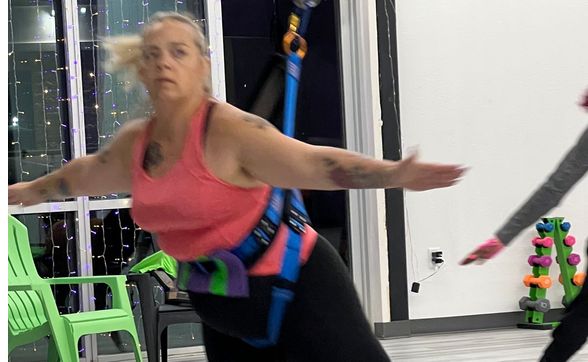 Bungee fitness workouts by Strings Attached Bungee Fitness